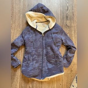 Warm zip up jacket